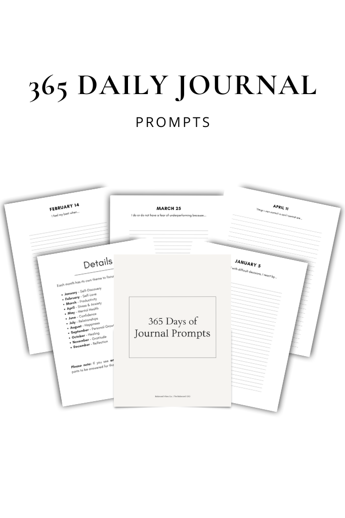 365 Daily Journal Prompts