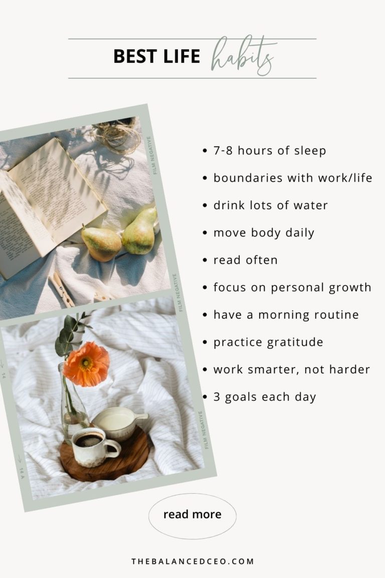 Develop Positive Habits and Routines To Live Your Best Life