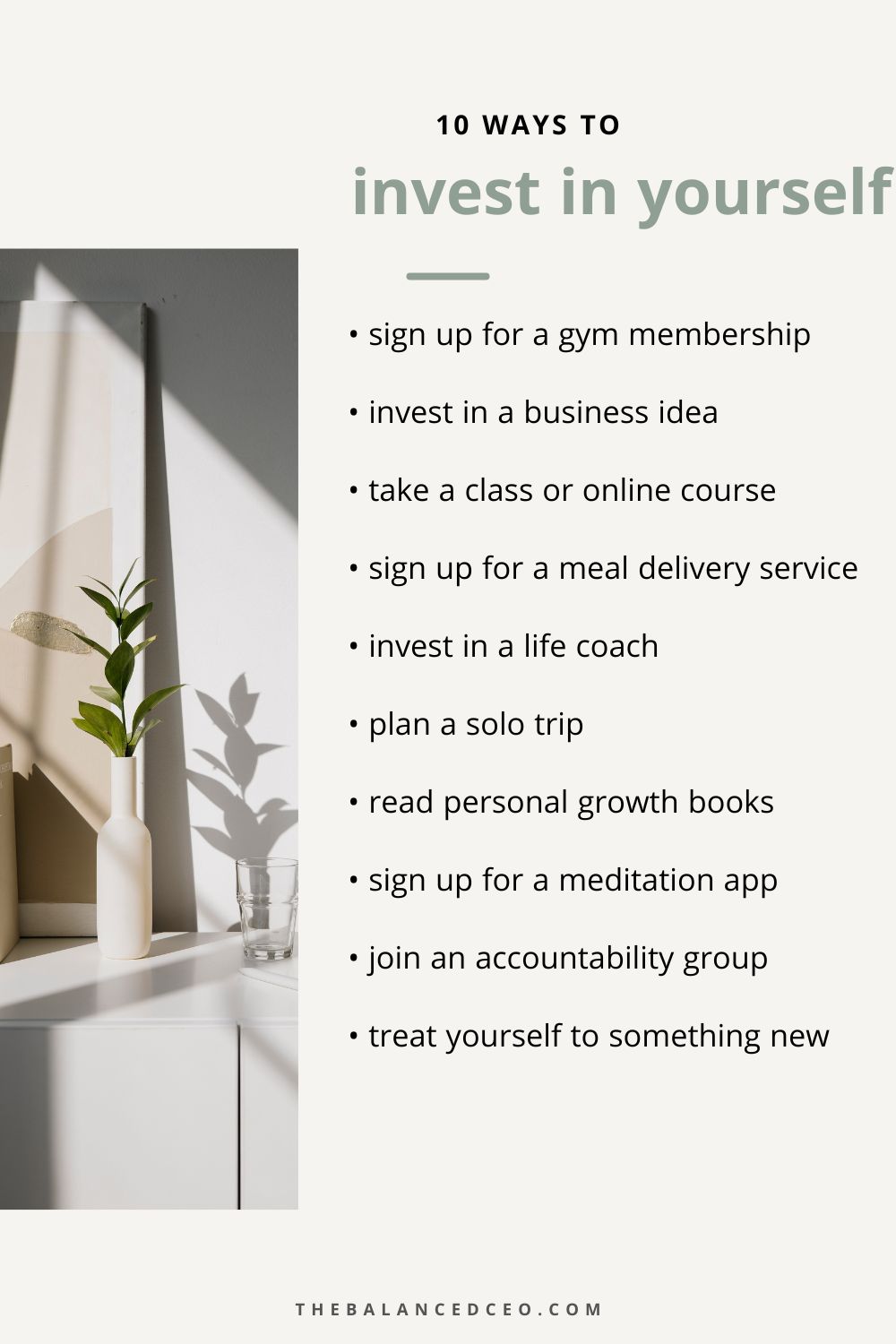 10 Ways to Invest in Yourself Today