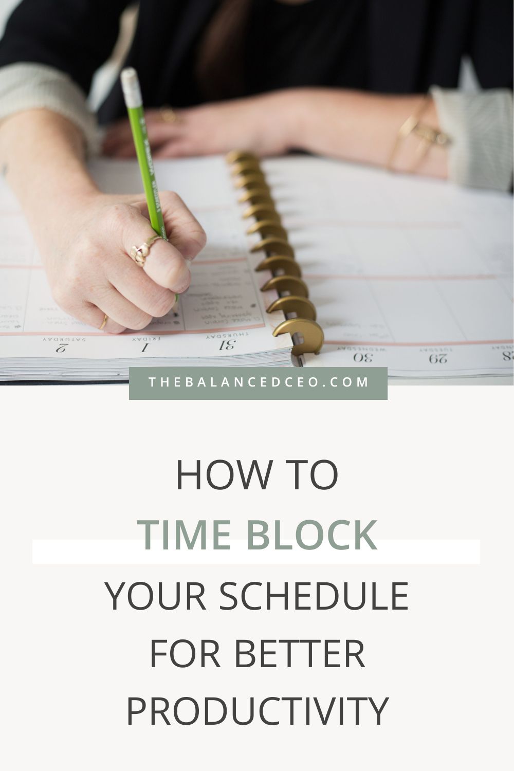 How to Time Block Your Schedule for Better Productivity