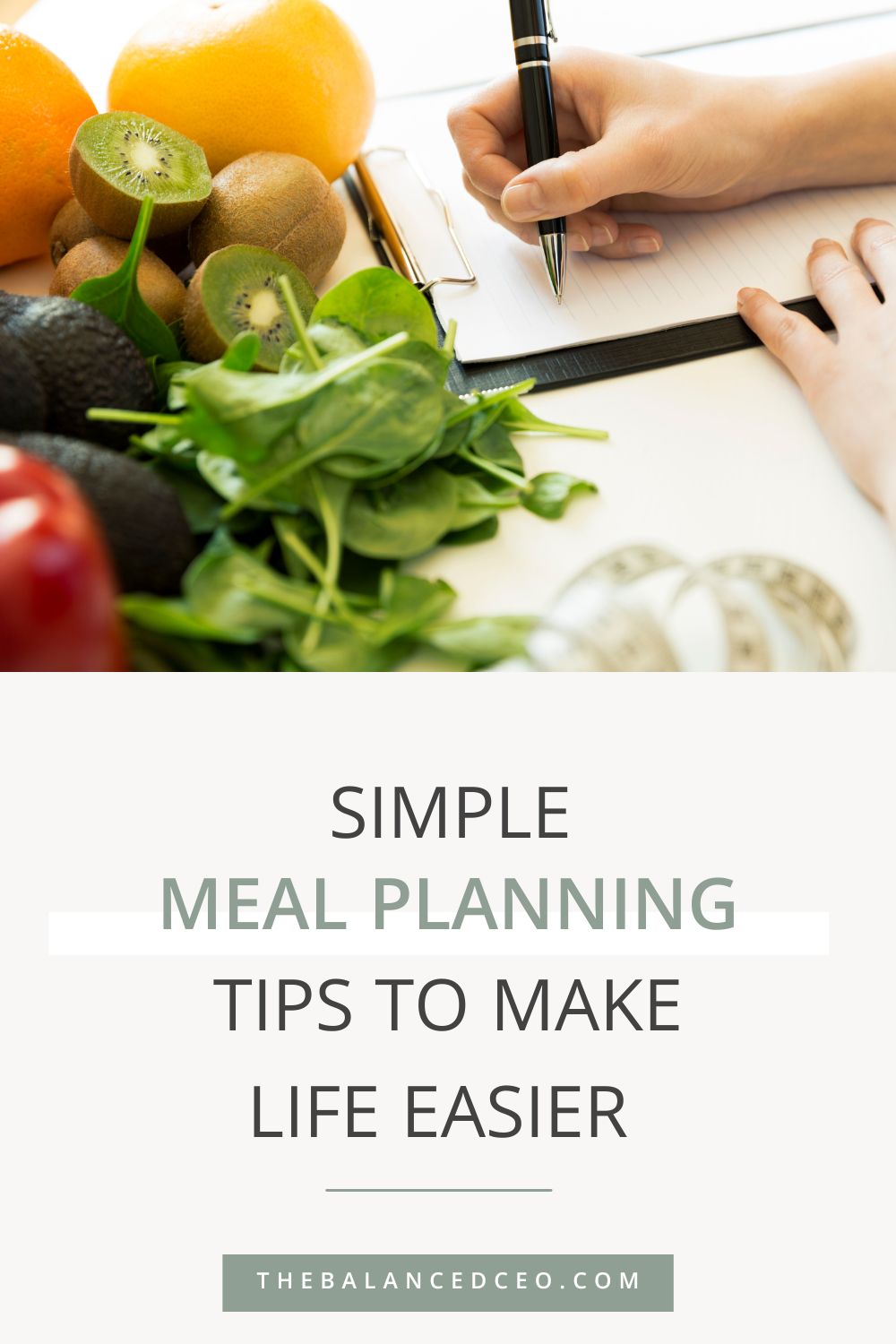 Simple Meal Planning Tips to Make Life Easier