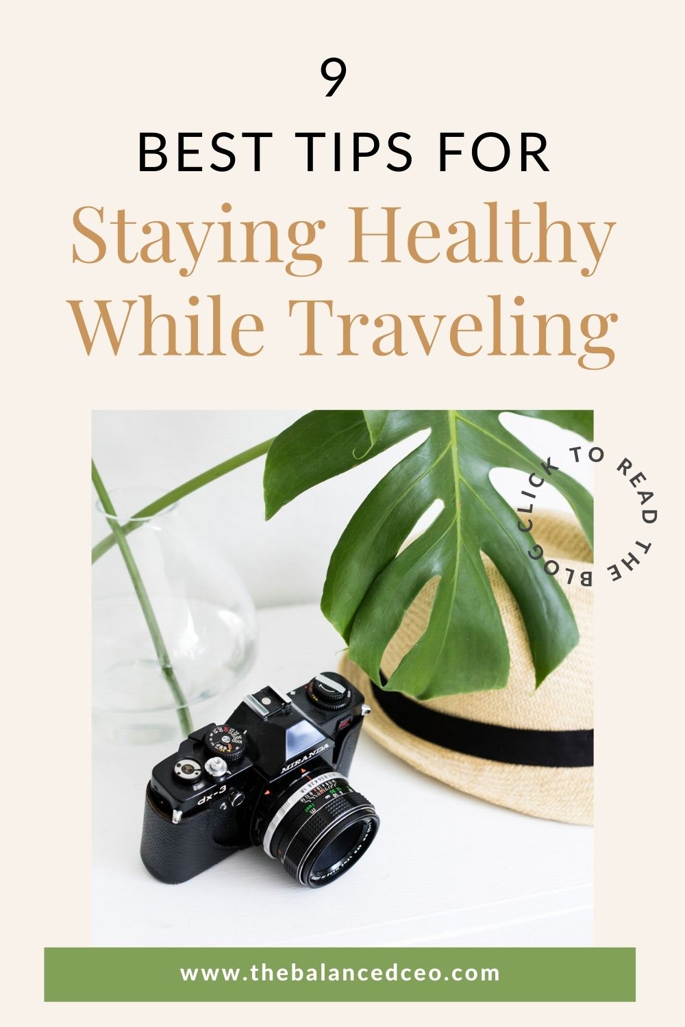 9 Best Tips For Staying Healthy While Traveling - The Balanced CEO