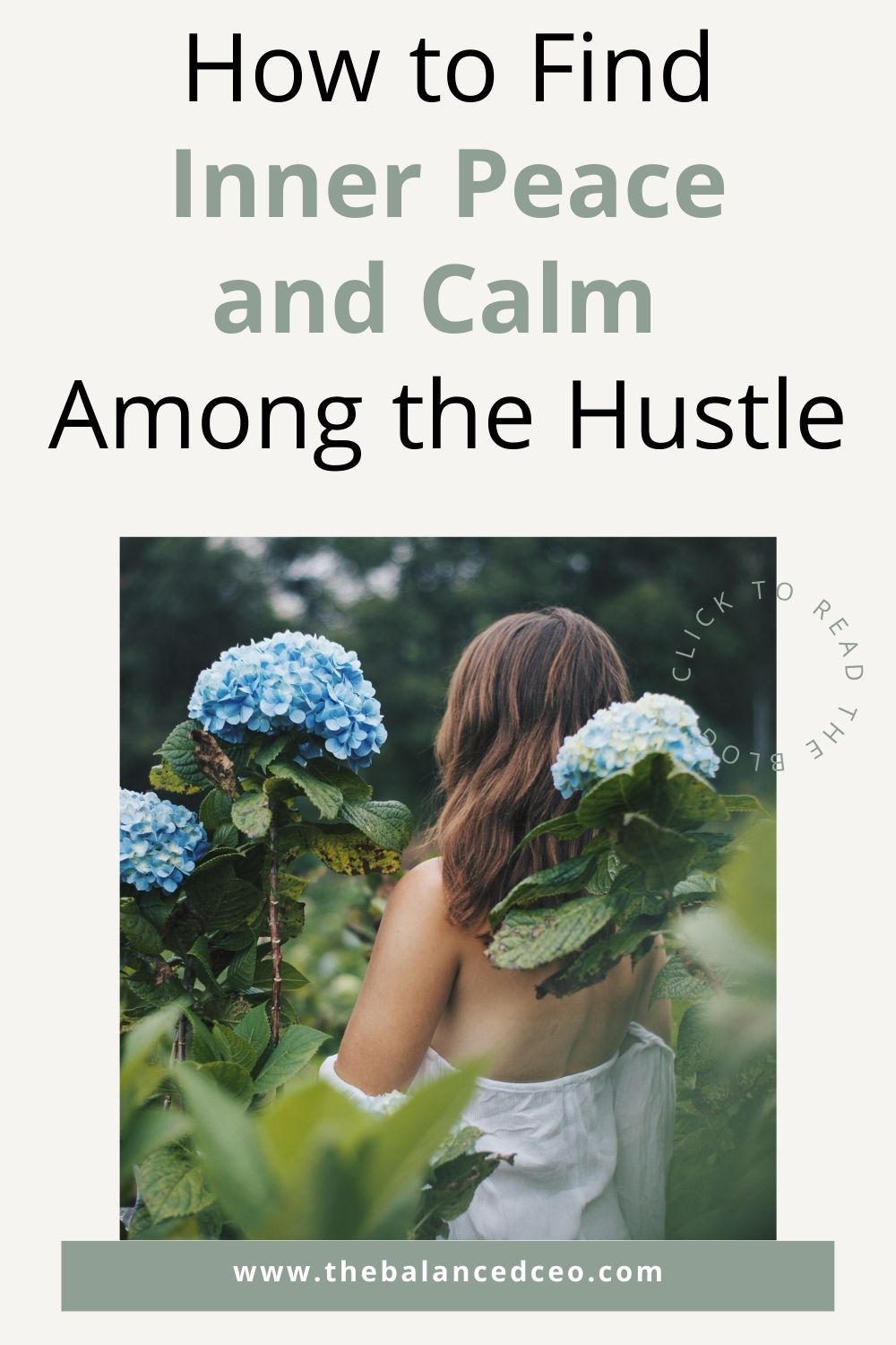 How to Find Inner Peace and Calm Among the Hustle
