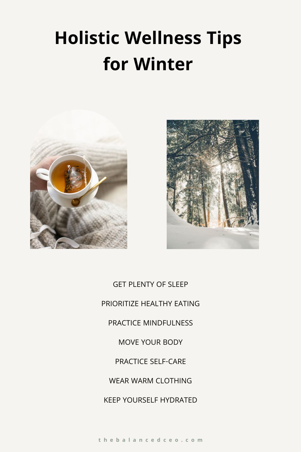 Holistic Wellness for Winter