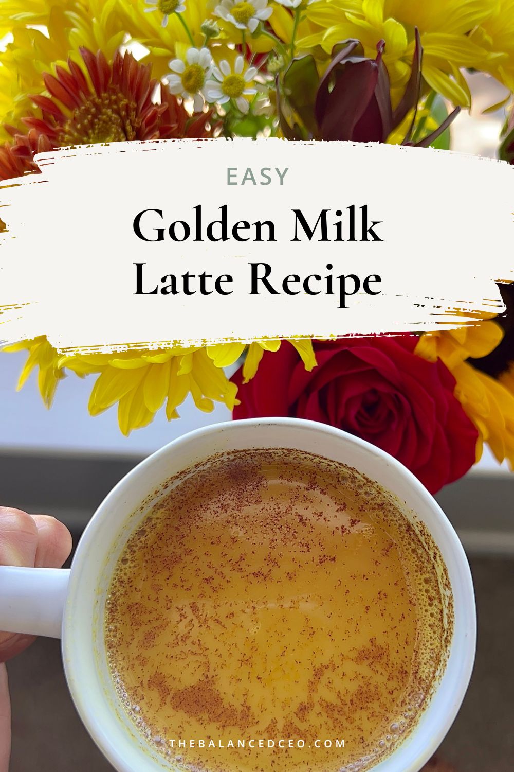 Golden Milk Latte Recipe (Easy Turmeric Latte)