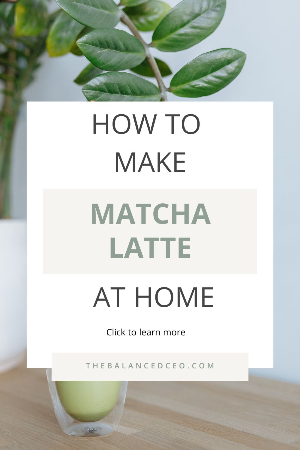 How to Make Matcha Latte at Home