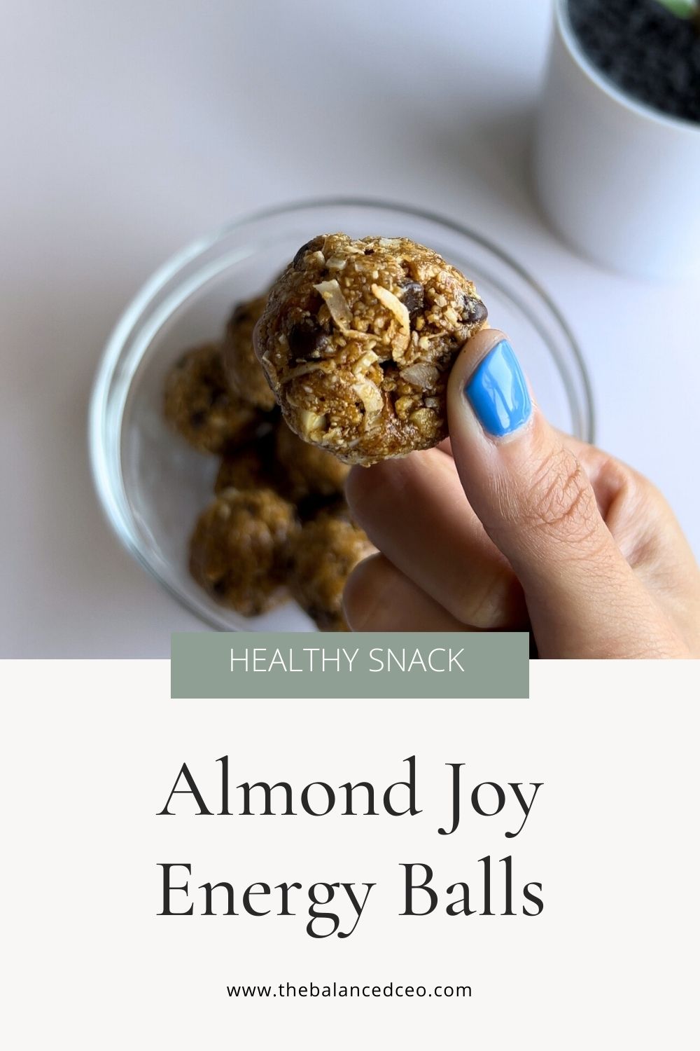 Almond Joy Energy Balls