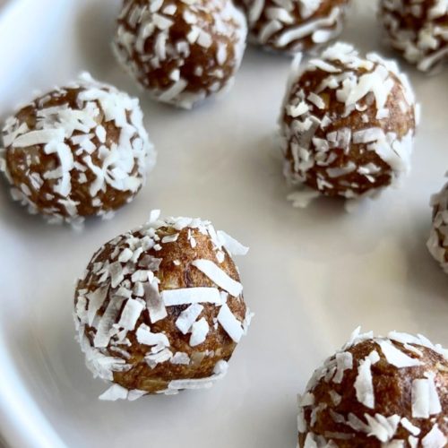 Lemon Coconut Energy Balls - The Balanced CEO