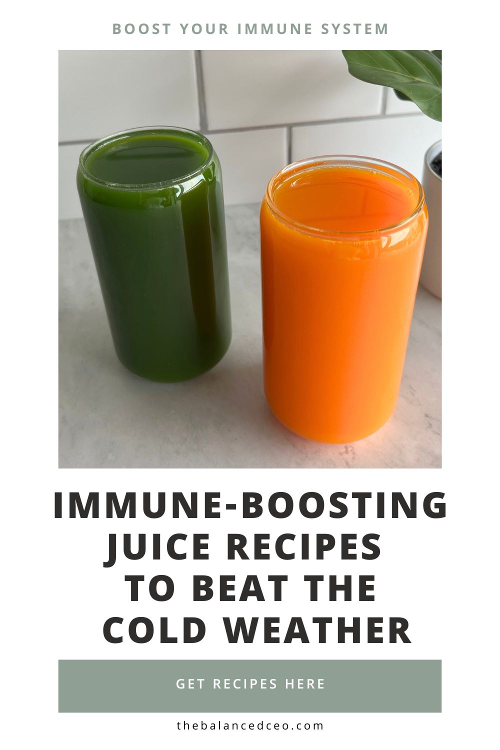 Immune-Boosting Juices to Fight the Cold Weather