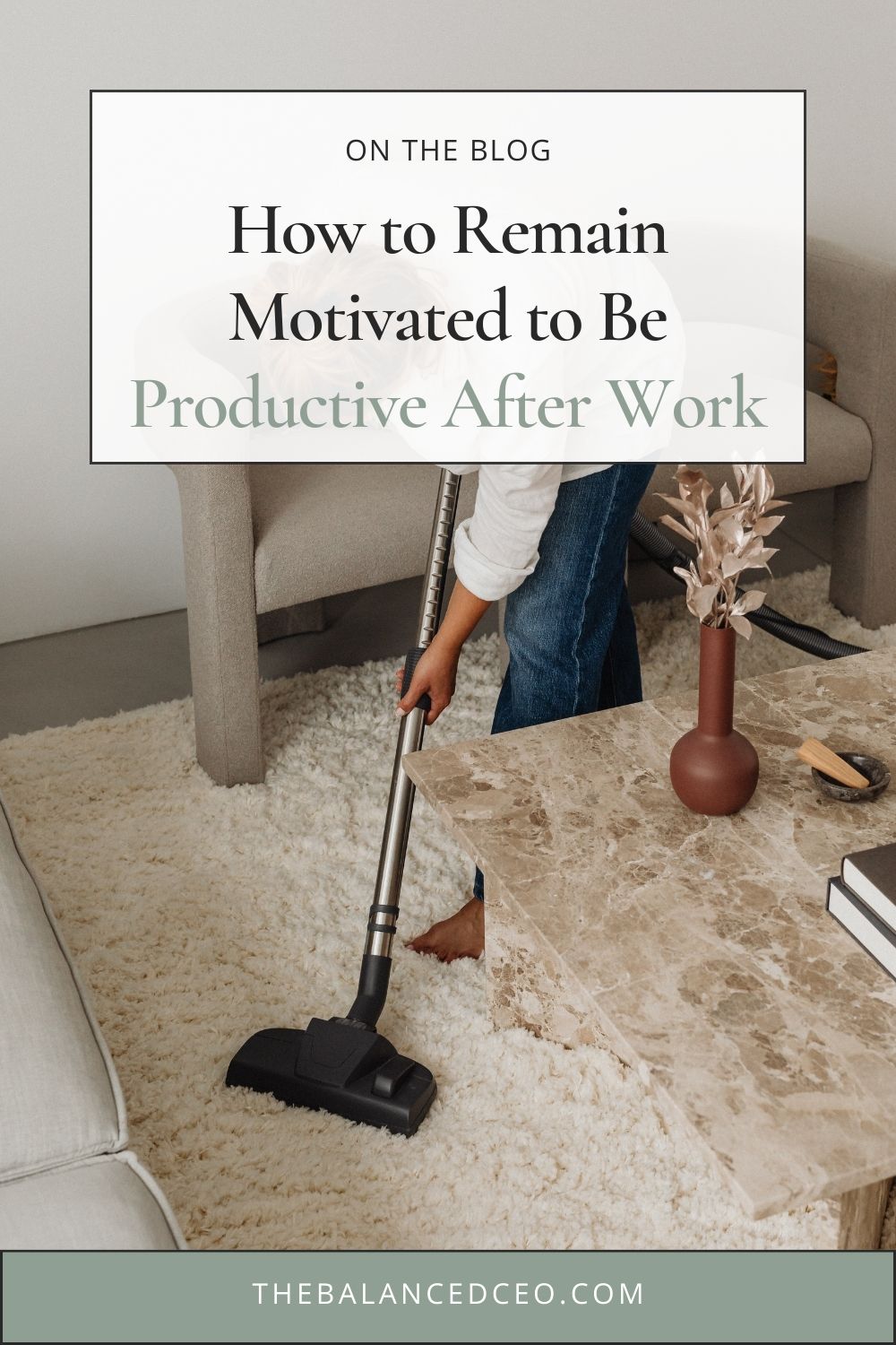 How to Remain Motivated to Be Productive After Work