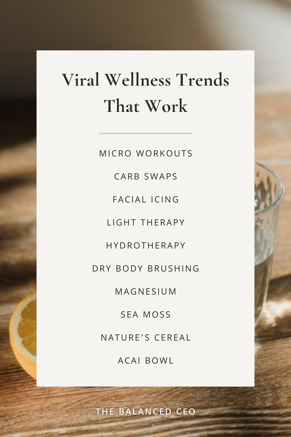 Viral Wellness Tips That Actually Work