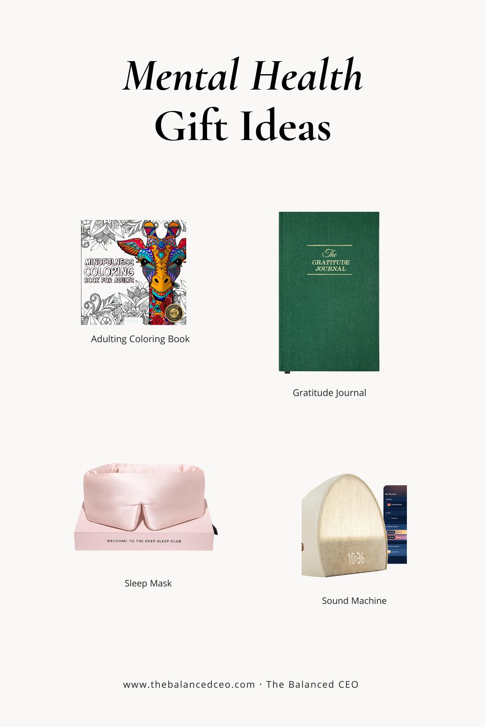 Mental Health Gift Ideas