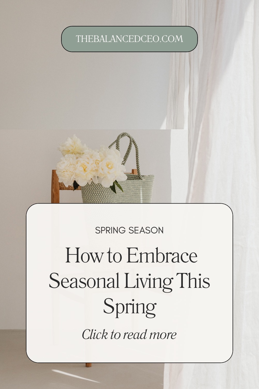 How to Embrace Seasonal Living This Spring