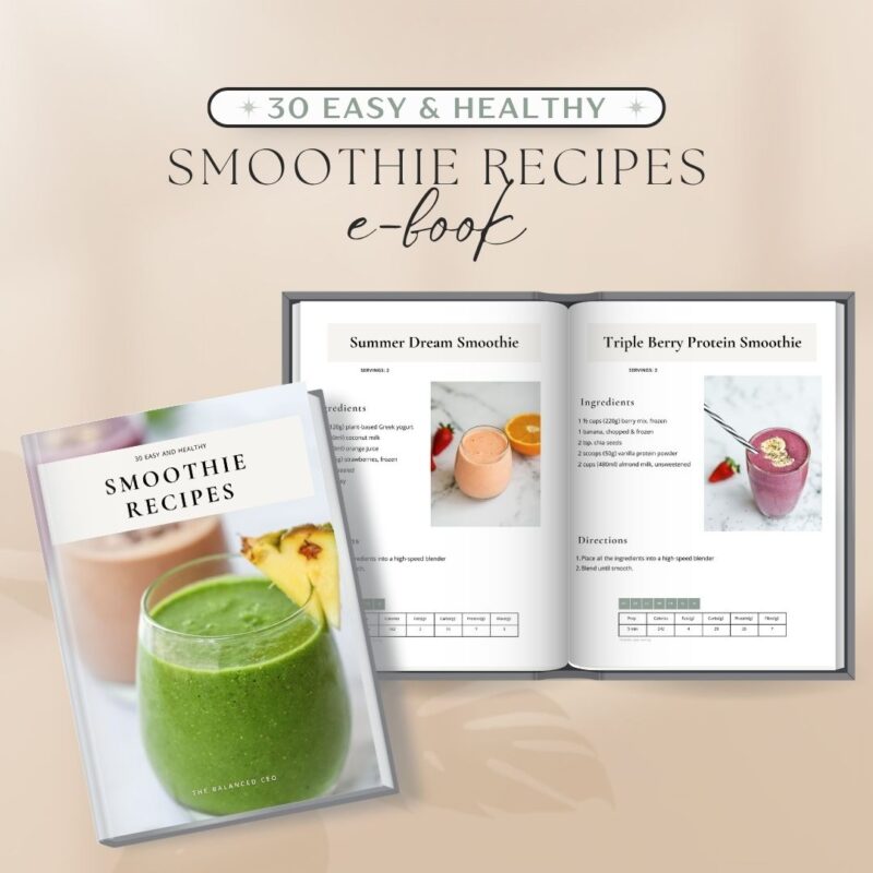 8 Smoothie Recipes To Boost Immune System - The Balanced CEO