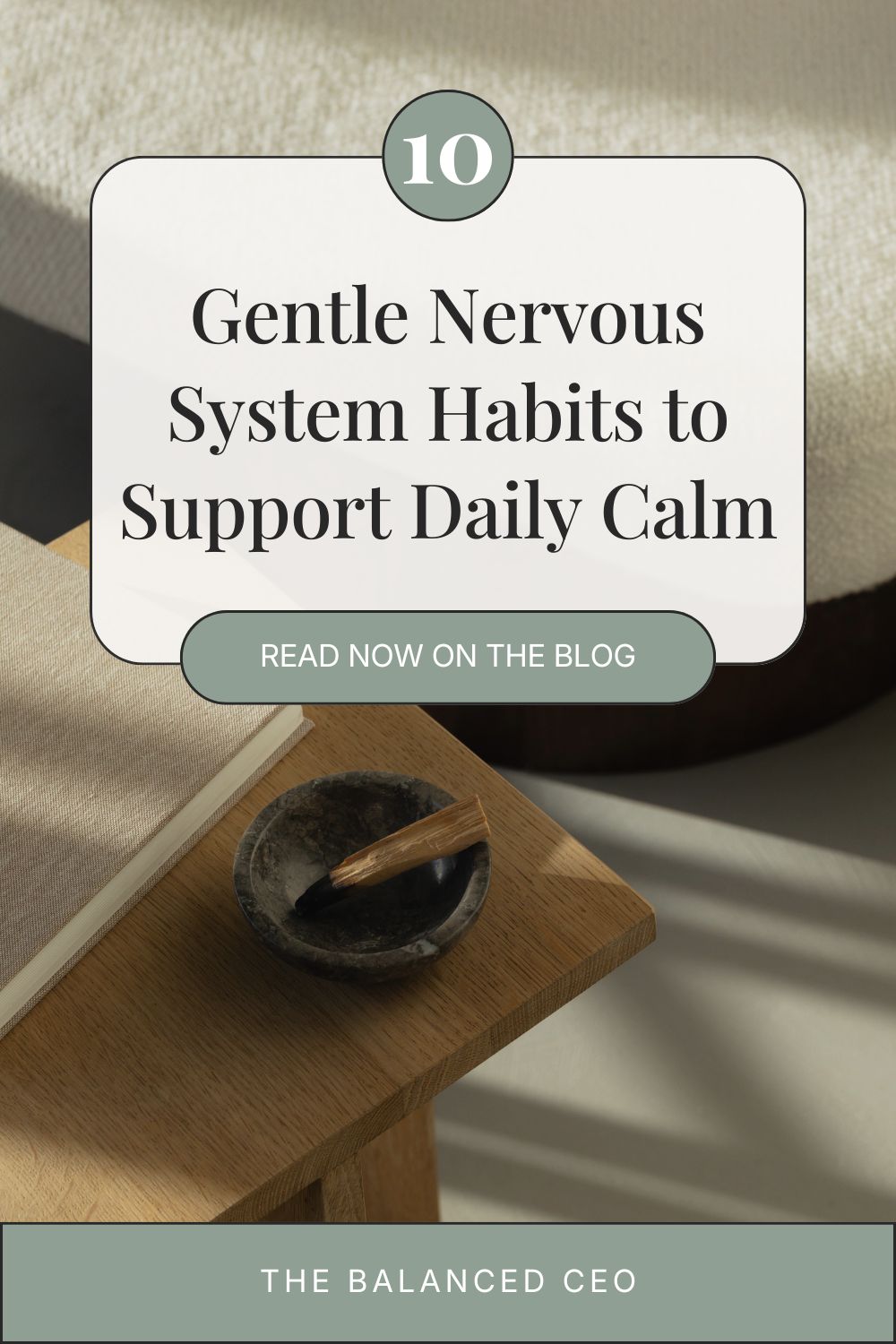 10 Gentle Nervous System Habits to Support Daily Calm