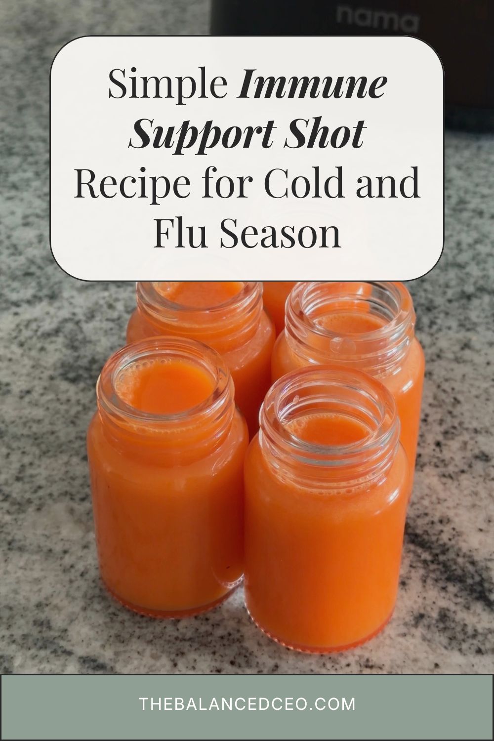 Simple Immune Support Shot Recipe for Cold and Flu Season